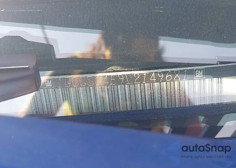 1990 Chevrolet S Truck S10 из США, поврежденный, VIN 1GCCS14E9L2149681